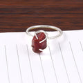 Natural Red Ruby Free Size Rough Gemstone Ring