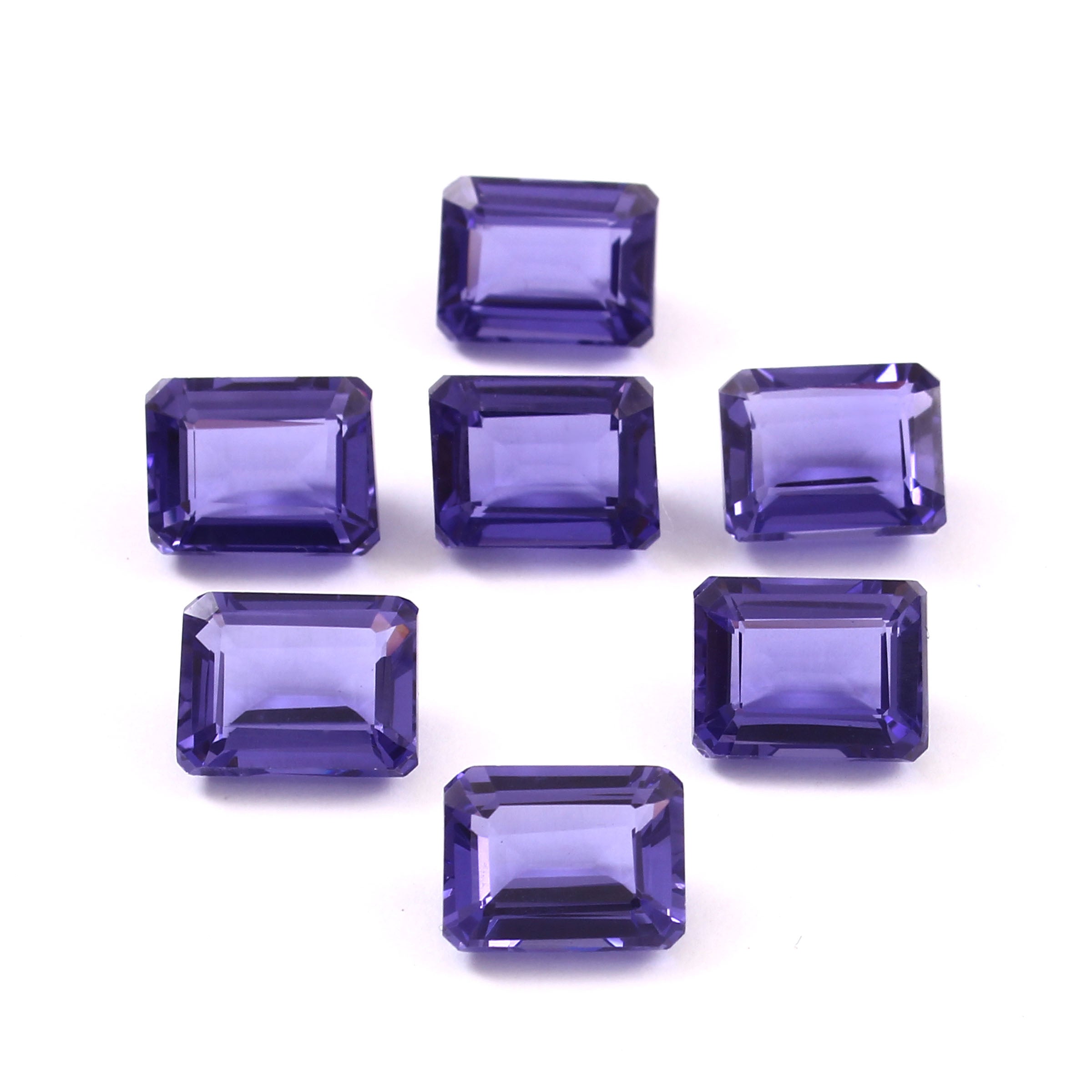 Natural Purple Amethyst Octagon Cut Loose Gemstone