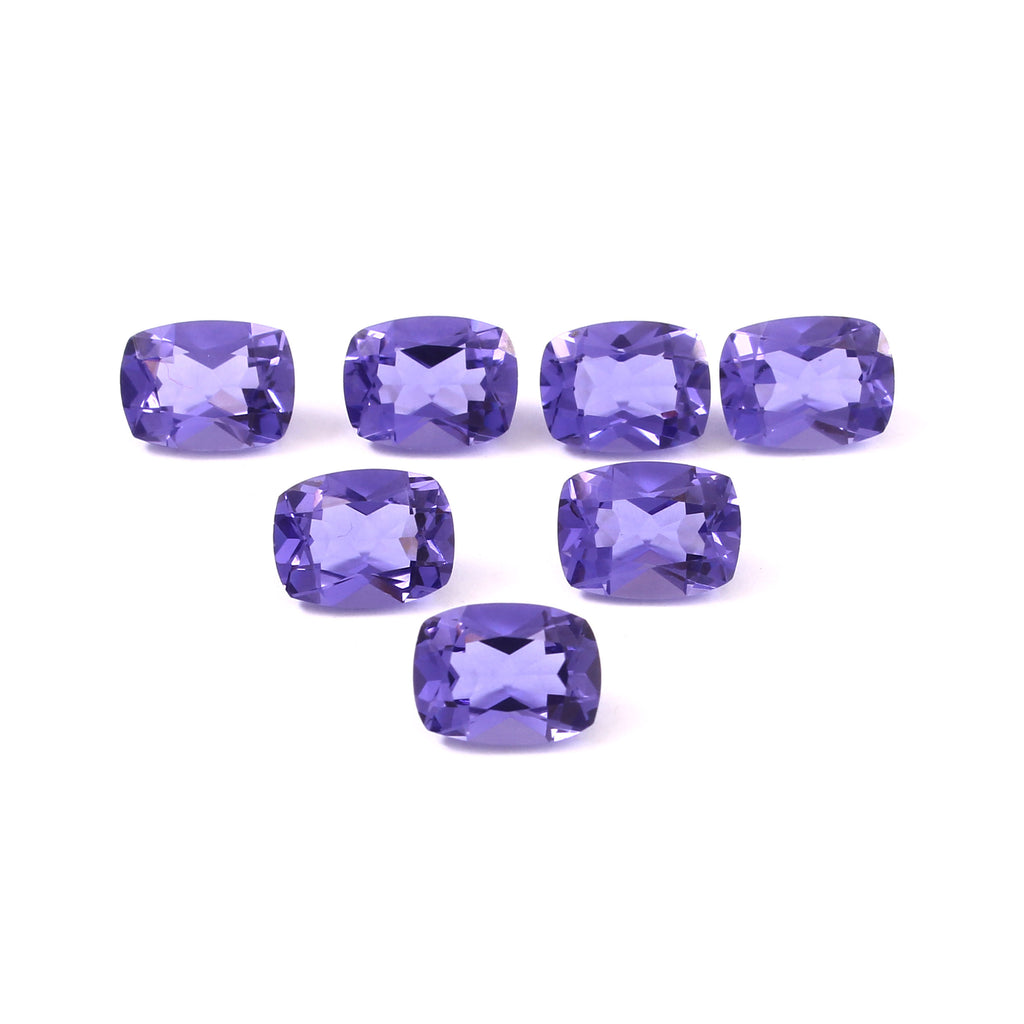 Natural Dark  Amethyst Cushion Cut Loose Gemstone