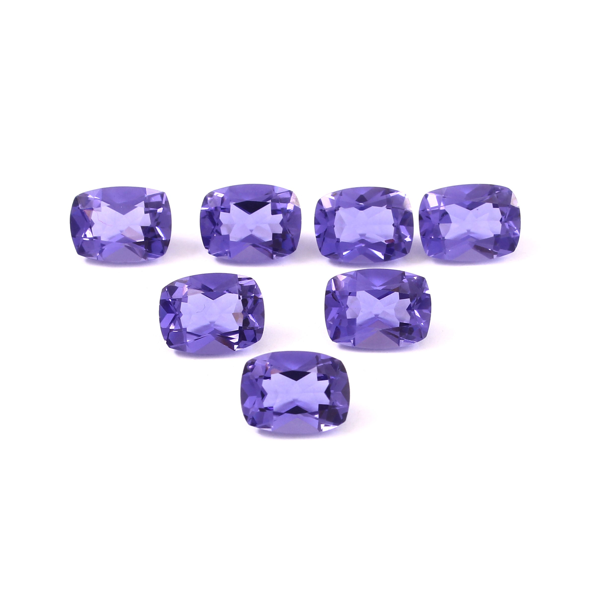 Natural Dark  Amethyst Cushion Cut Loose Gemstone