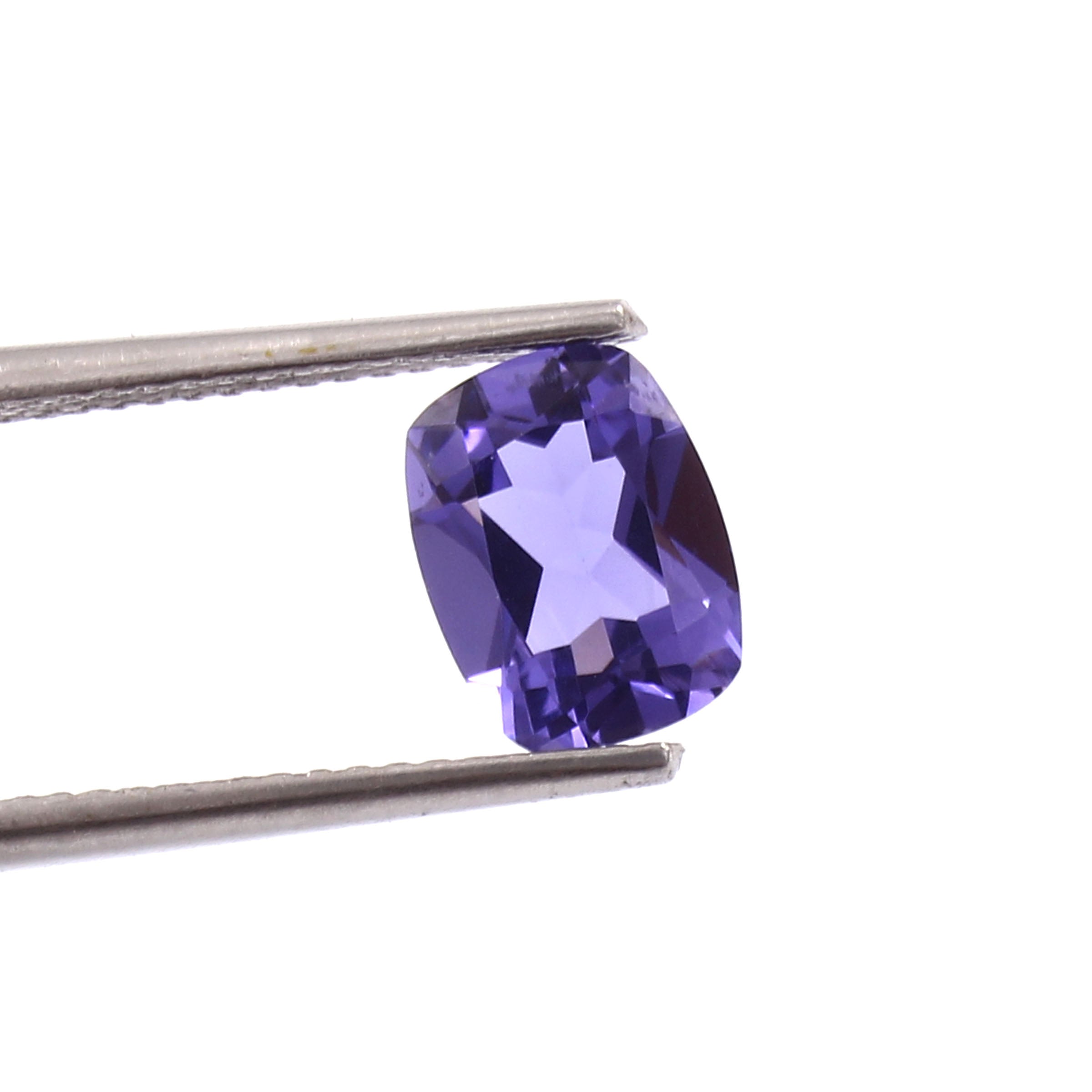 Natural Dark  Amethyst Cushion Cut Loose Gemstone