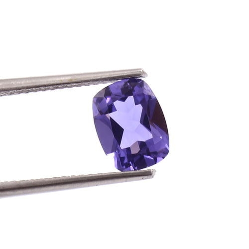 Natural Dark  Amethyst Cushion Cut Loose Gemstone