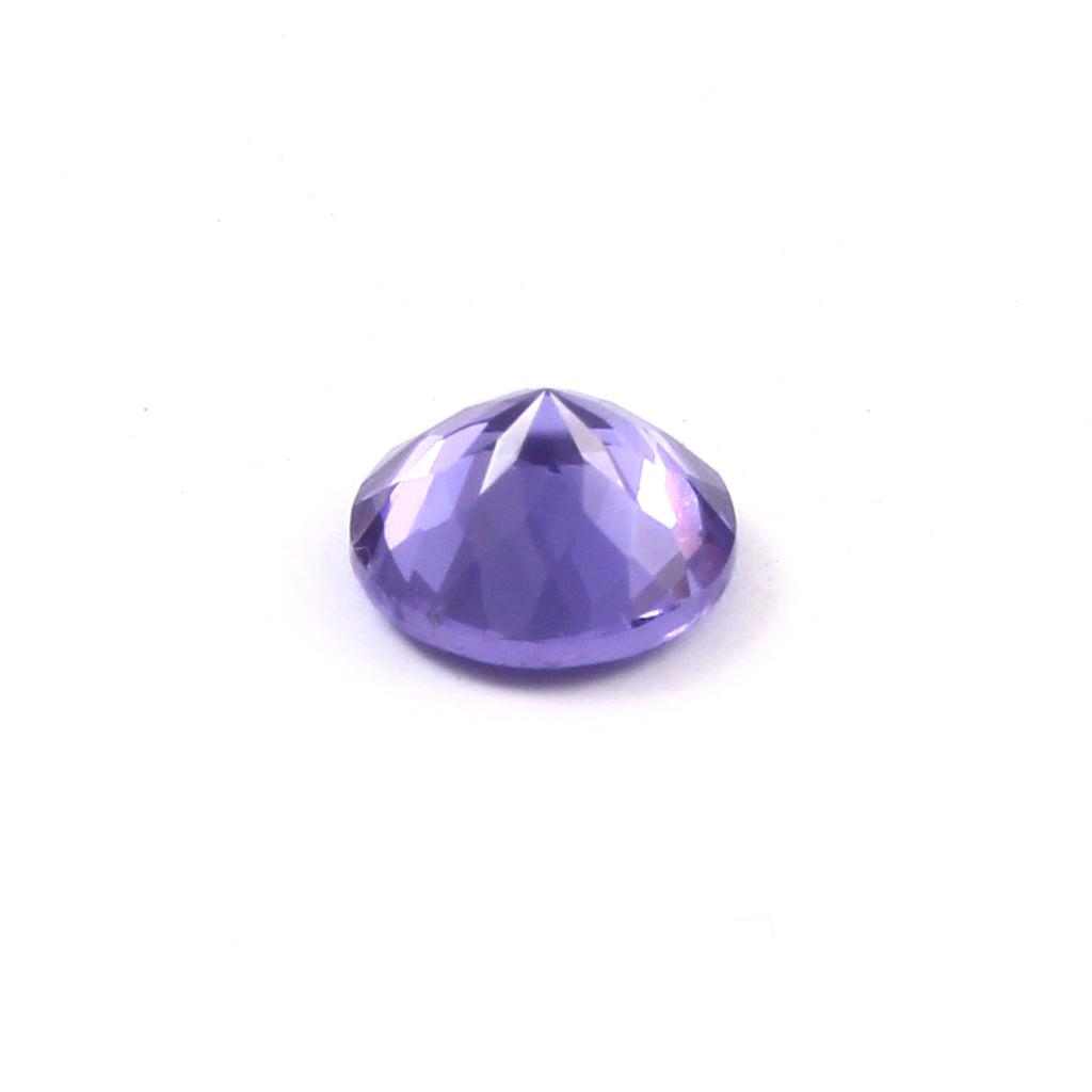 Natural Purple Amethyst Round Cut Loose Gemstone