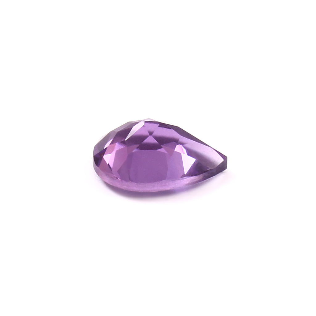 Natural Purple Amethyst Pear Cut Loose Gemstone
