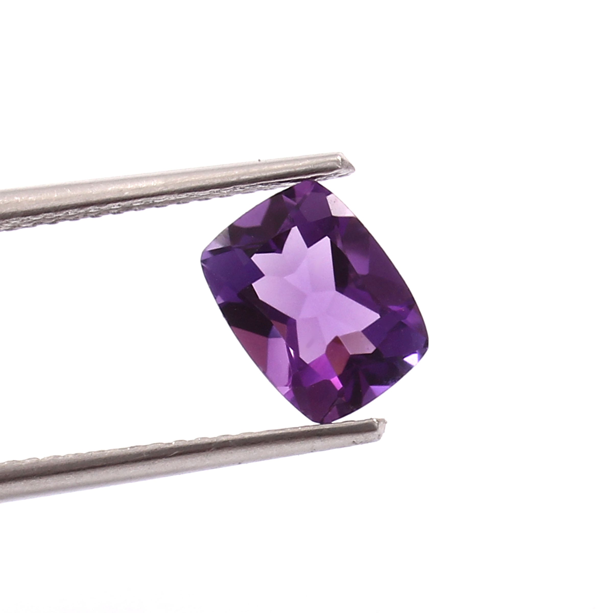 Natural Purple Amethyst Octagon Cut Loose Gemstone