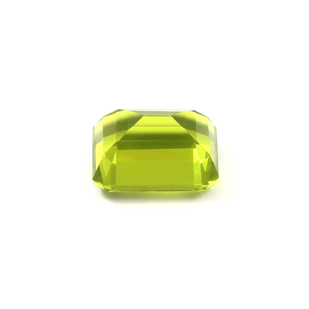 Natural Green Peridot Octagon Cut Loose Gemstone