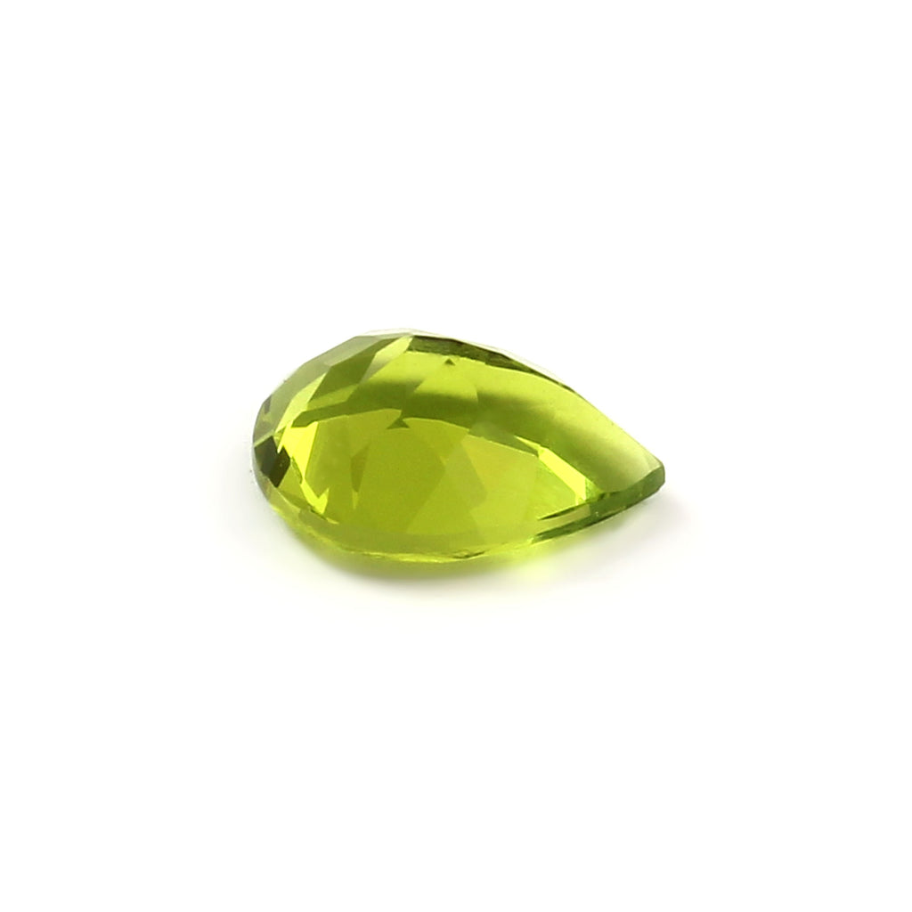 Natural Green Peridot Pear Cut Loose Gemstone
