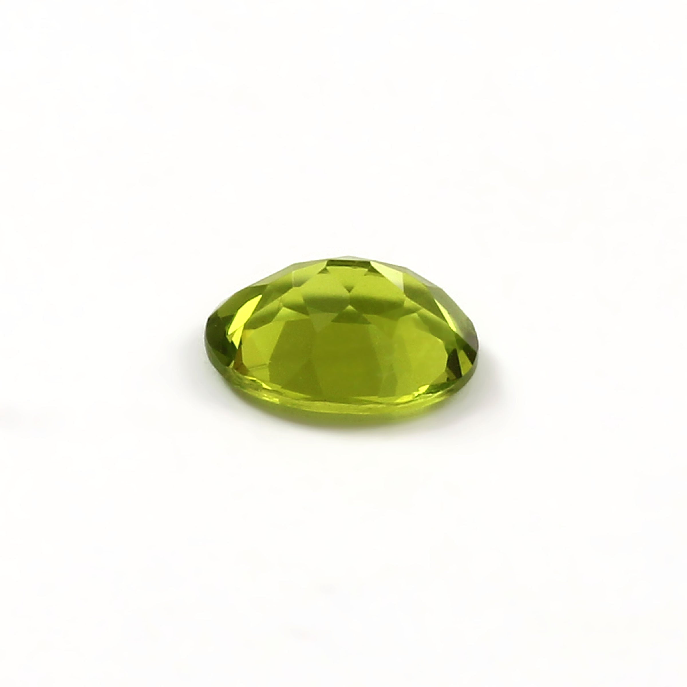 Natural Green Peridot Oval Cut Loose Gemstone