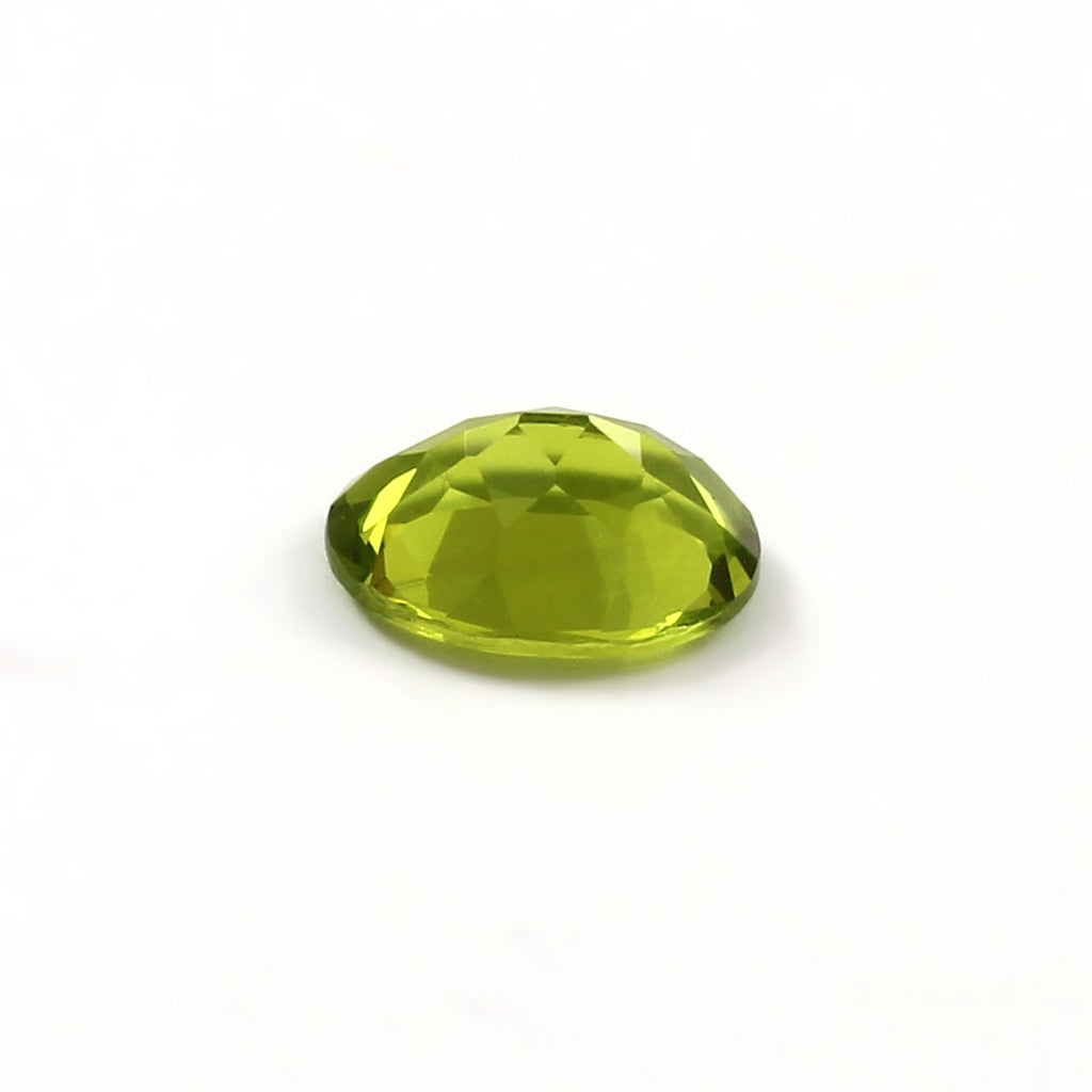 Natural Green Peridot Oval Cut Loose Gemstone