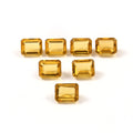 Natural Golden Citrine Octagon Cut Loose Gemstone