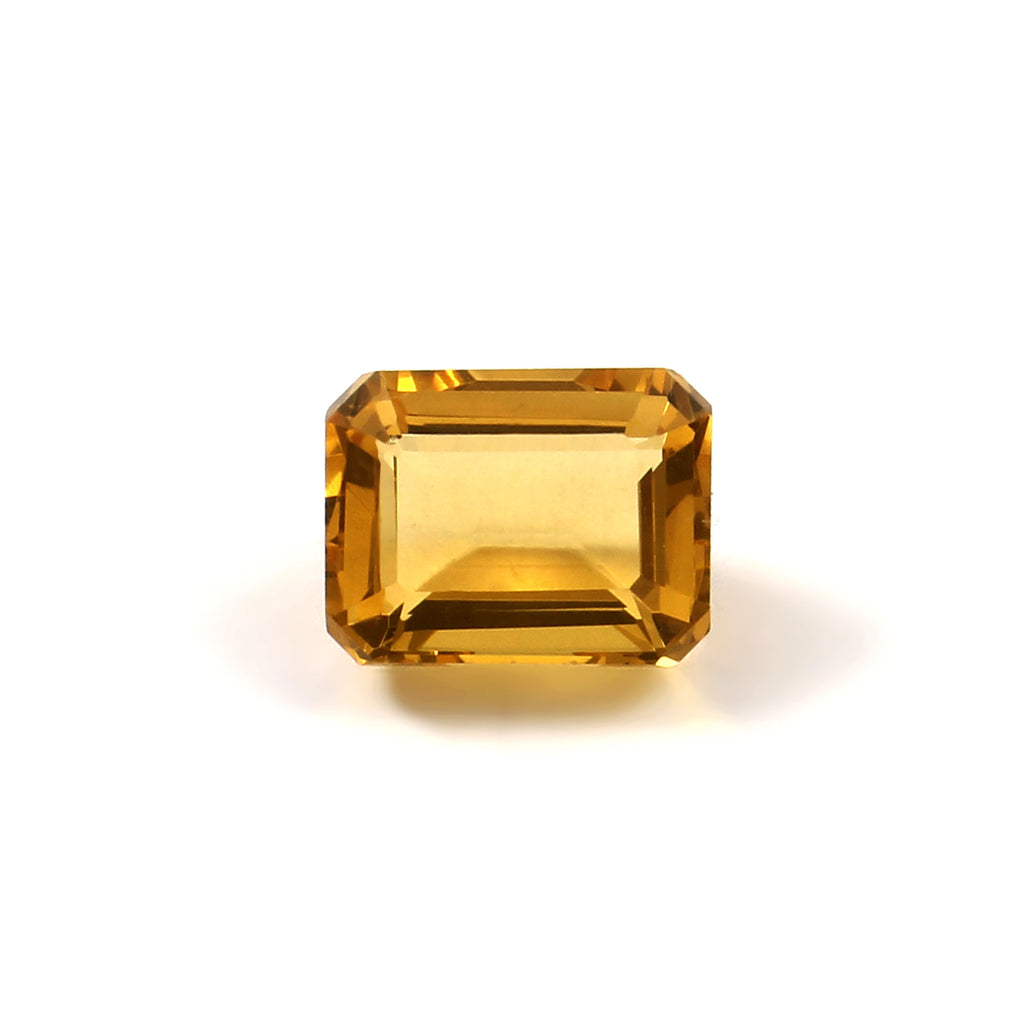 Natural Golden Citrine Octagon Cut Loose Gemstone