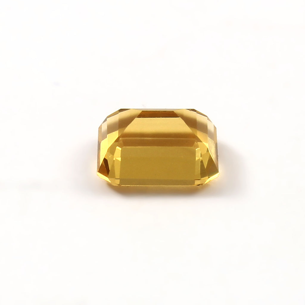 Natural Golden Citrine Octagon Cut Loose Gemstone