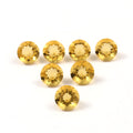 Natural Golden Citrine Round Cut Loose Gemstone