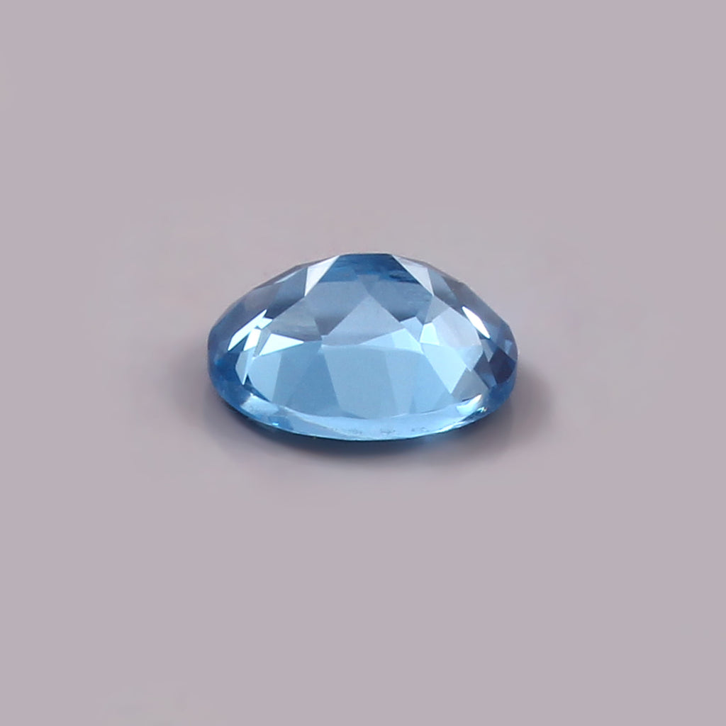 Natural Sky Blue Topaz Oval Cut Loose Gemstone