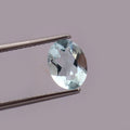 Natural Blue Aquamarine Oval Cut Loose Gemstone