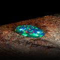 Natural Ethiopian Fire Welo Opal Oval Cabochon Gemstone